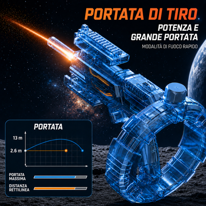 Aquishi™ – pistola ad acqua elettrica con luci LED